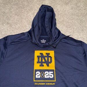 Notre Dame CFP Hooded Sweatshirt Navy Hoodie